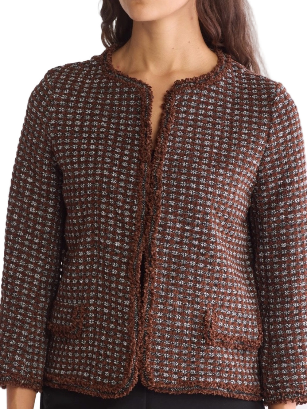 212. WOMENS MAX STUDIO XL DETAIL JACKET
